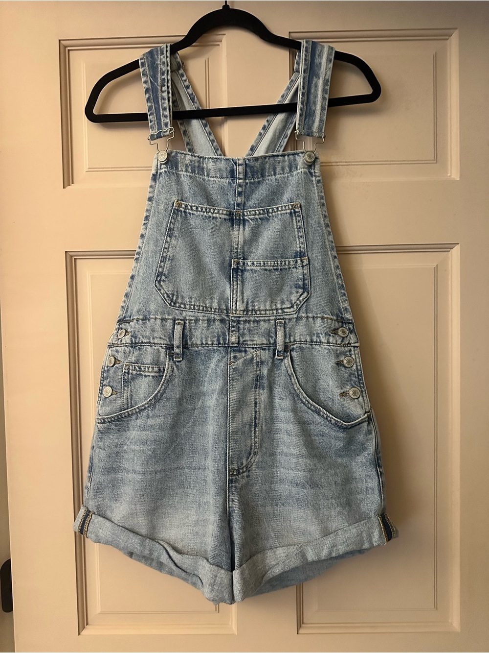 Free People Ziggy Denim Shortalls